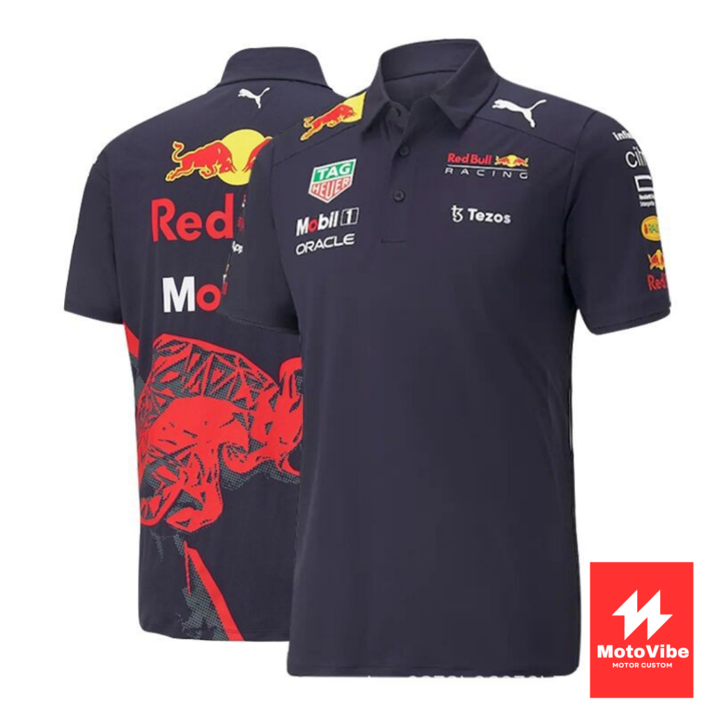 เสื้อโปโลทีมแข่ง Red Bull Racing F1 2024