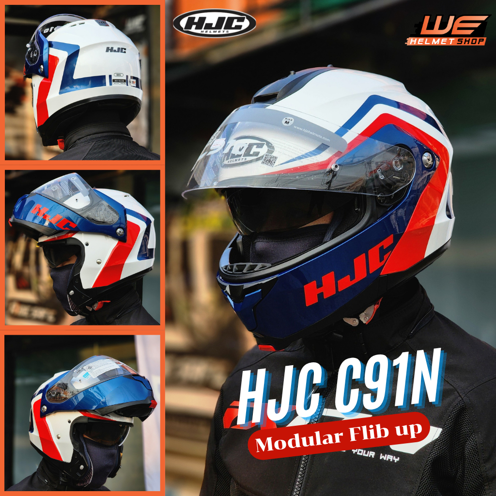 หมวกกันน็อคยกคาง HJC C91N