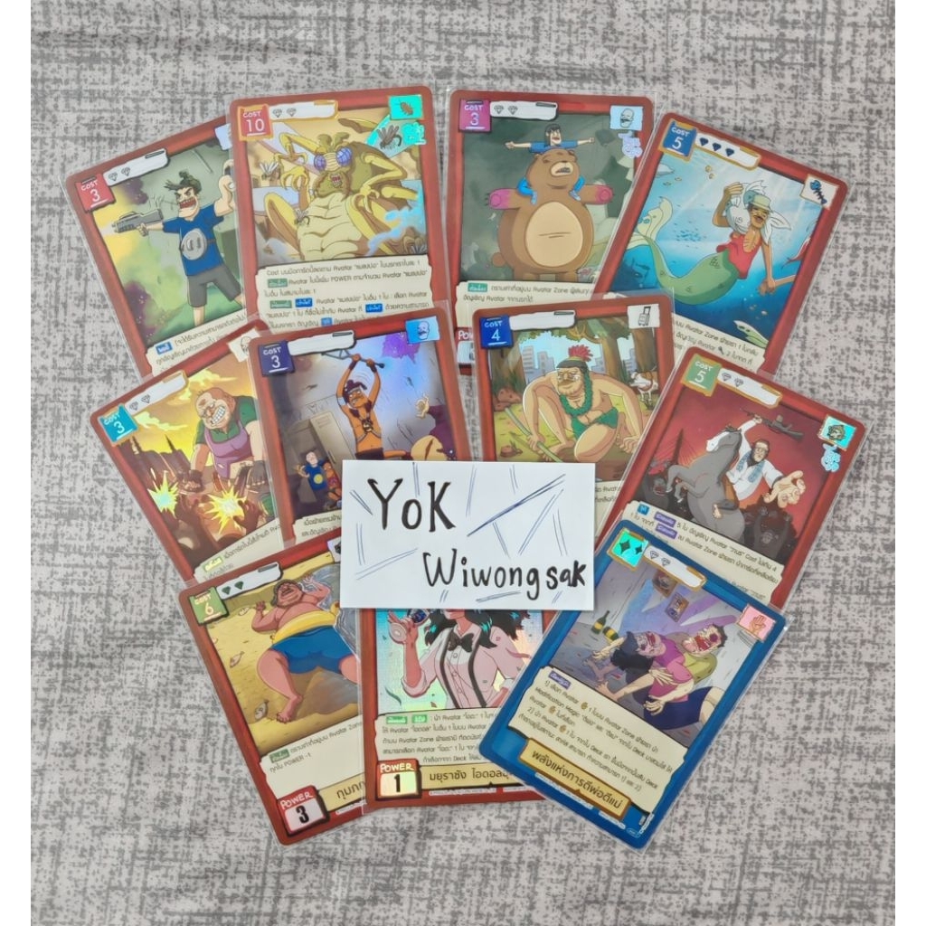 Battle of Talingchan BT05 การ์ดระดับ SR-UR