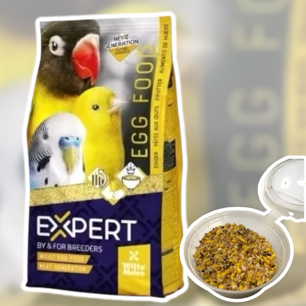 (แบ่งขาย) ไข่ผง Expert egg food อาหารเสริมโปรตีนสำหรับนก แฮมสเตอร์ สัตว์เลี้ยงอื่นๆ