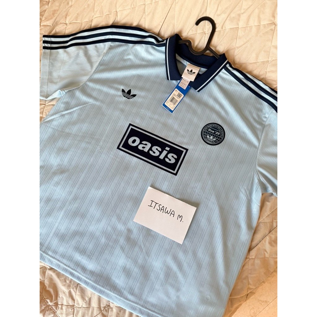 Adidas x Oasis Tour Jersey 'Clear Sky'