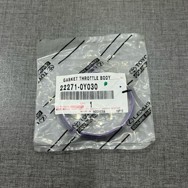 [ใหม่แท้ศูนย์] ปะเก็นลิ้นปีกผีเสื้อ สำหรับ TOYOTA VIOS (2NR-FBE) | GASKET, THROTTLE BODY (A-22271-0Y