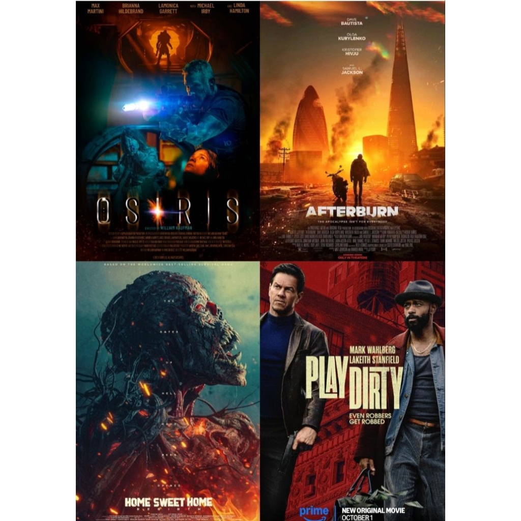 Blu-ray+DVD รวม4ใน1 Osiris (2025) มฤตยูล้างพันธุ์มนุษย์