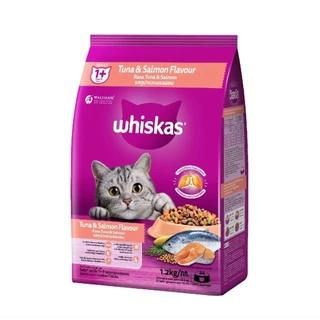 Whiskas วิสกัสแมวโต 1 ปีขึ้นไป ยกลัง 1.2 กก 6 ถุง