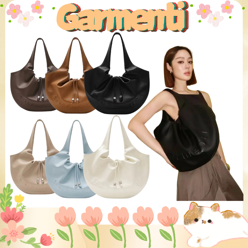 🔥 สินค้าพร้อมส่ง【ของแท้100%】👜 GARMENTI - MANTOU BAG กระเป๋าถือ สะพายข้าง
