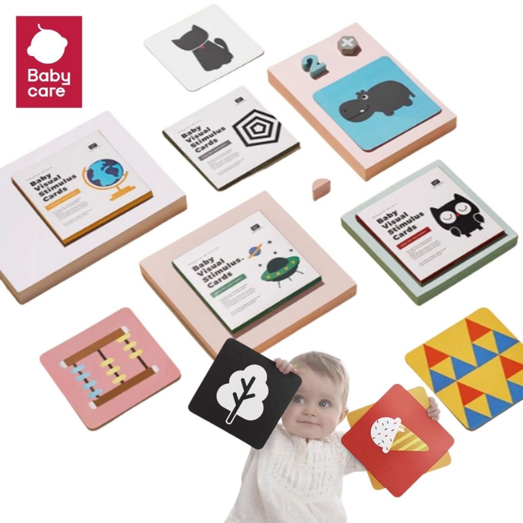 BabyCare Flash Card แฟลชการ์ด การ์ดเสริมสร้างพัฒนาการเด็ก การ์ดกระตุ้นสายตา ของเล่นเด็ก | BC Babycar
