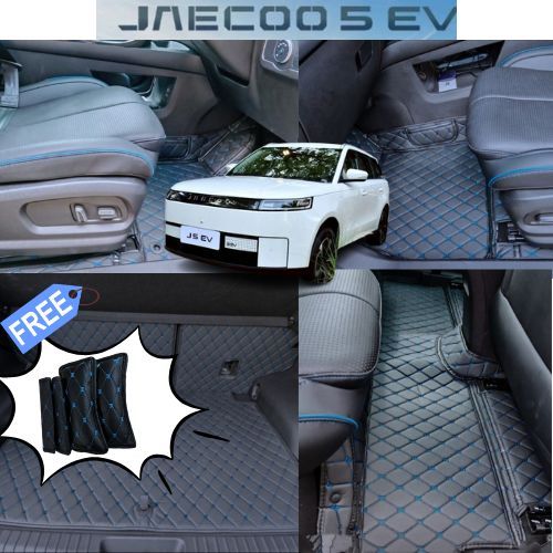Jaecoo 5 EV 2024-รุ่นปัจจุบัน พรมรถยนต์ Jaecoo 5 EV พรม6D VIPพร้อมของแถม