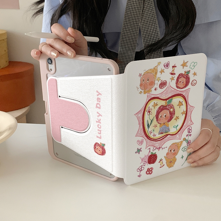 🌼ส่งทั่วไทย🌼 เคสไอแพด Air7 Gen11 Air6 มีที่ใส่ปากกา Apple Twinkle เคส iPad หมุน 360° Gen10 9.7 Pro11