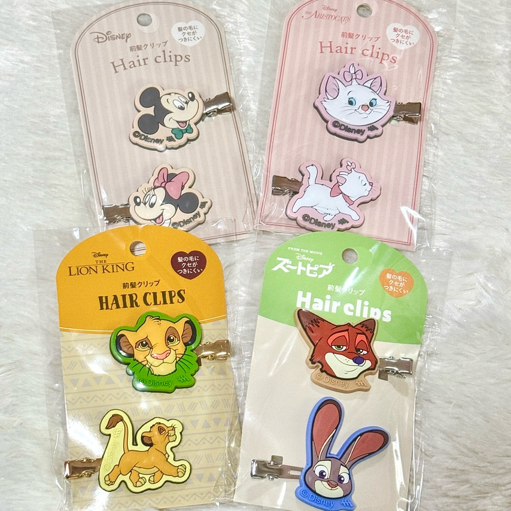ลายใหม่พร้อมส่ง♡🎀 กิ๊บติดผม ดิสนีย์  Disney Toy Story Hair Clip ลิขสิทธิ์เเท้ หิ้วเองจากช็อปญี่ปุ่น 
