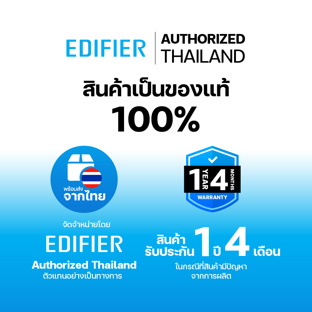 Edifier NeoDots หูฟังไร้สาย ตัดเสียงรอบข้าง ANC แบตฯ 17 ชม. สูงสุด 56 ชม. ไดร์เวอร์ Dynamic + Knowles Balance Amature ราคา ถูกที่สุด ดีลบีเคเค แกลเลอรีภาพที่ 9