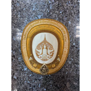 ตาลปัตรประดิษฐ์พร้อมด้ามและซองใส สามารถสั่งติดชื่อได้
