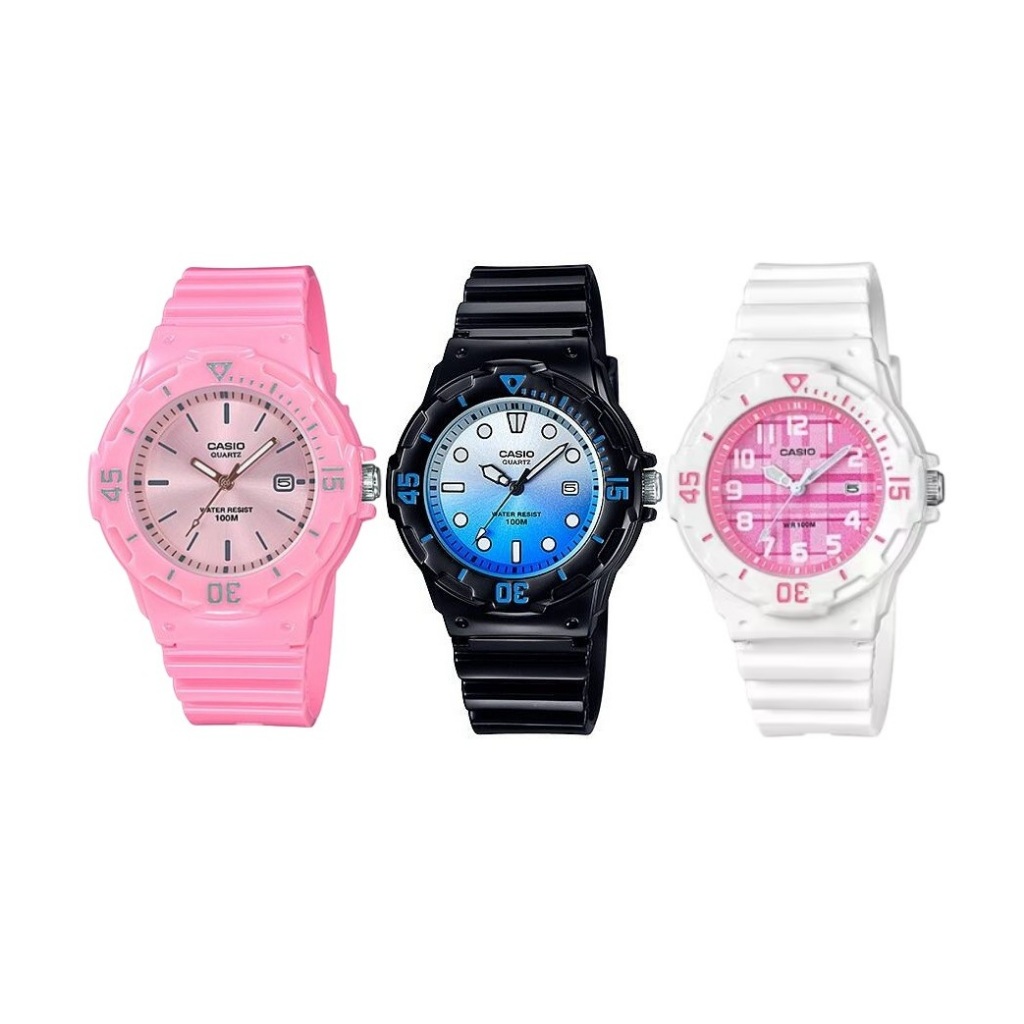 Casio นาฬิกาข้อมือผู้หญิง LRW-200H-2EVDR / LRW-200H-4CVDF / LRW-200H-4E4VDF Lady's watch Quartz