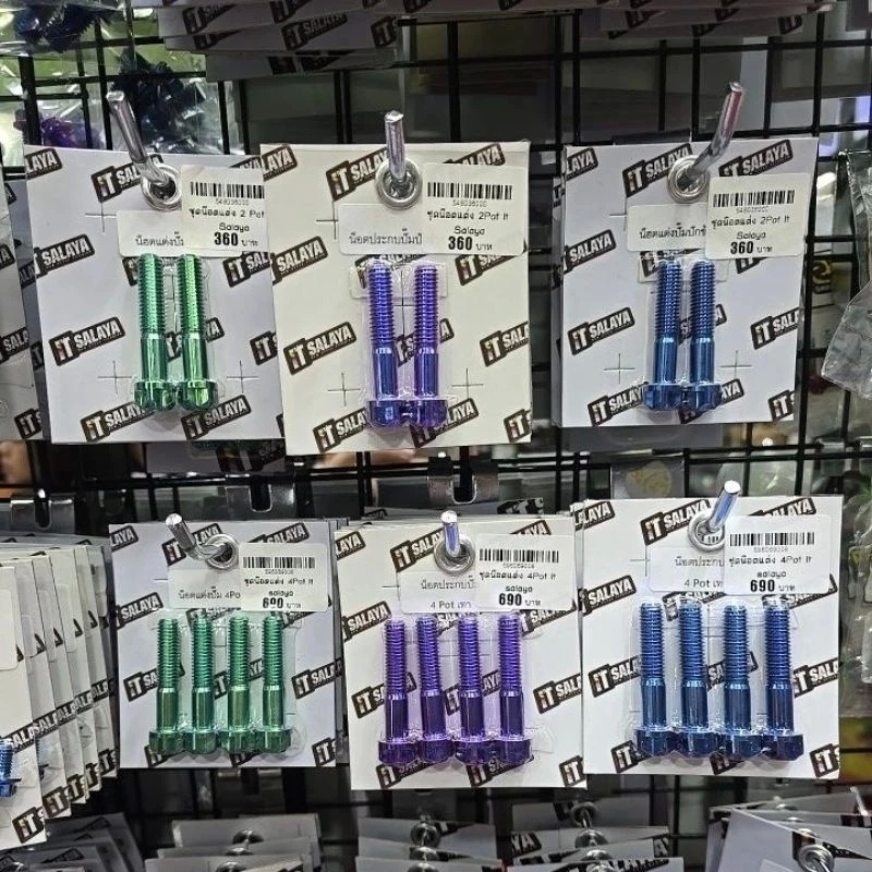 IT Salaya ชุดน๊อตแต่งปั๊ม สำหรับ ด้วง/ปักข้าง/หูชิด