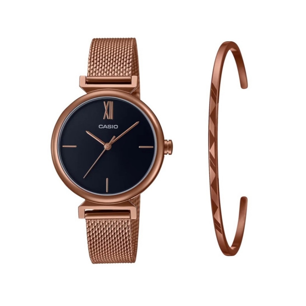 Casio นาฬิกาข้อมือผู้หญิง รุ่น LTP-2023VMR-1CDR (30 mm) Lady Watch Quartz
