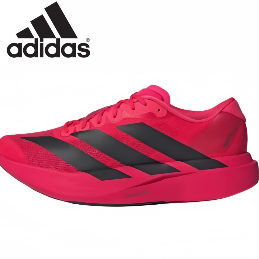 adidas Adizero Evo SL แดงดำ（ของแท้ 100 %）รองเท้าวิ่ง