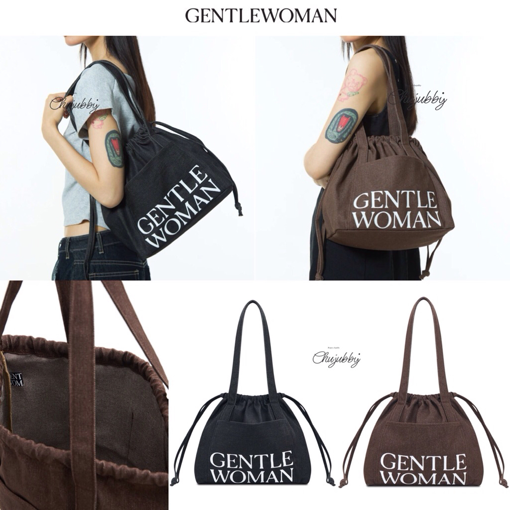 CHUJUBBY [ใช้20% ] (+ถุงกระดาษแบรน) กระเป๋า CINCHÉ BAG GENTLEWOMAN CLUB
