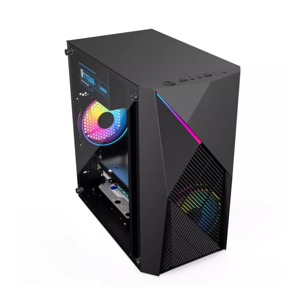 เคสคอมพิวเตอร์ EVESKY Apocalypse ITX/mATX Case Computer ประกอบคอม เคสคอม