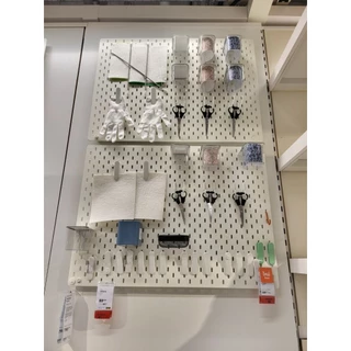 IKEA SKÅDIS SKADIS สกัวดิส อุปกรณ์เสริมบอร์ดเจาะรู Pegboard ตะขอ ชั้นวาง ตะกร้า ที่ใส่ของ อะไหล่จัดระเบียบ เลือกแบบและสี