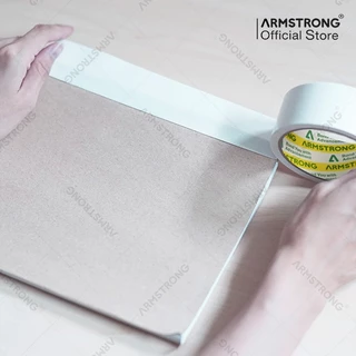 Armstrong เทปผ้า เทปแลคซีน (ยกแถวสุดคุ้ม) เทปติดสันหนังสือ(16 สี) ขนาด 24/36/48มม x 8หลา