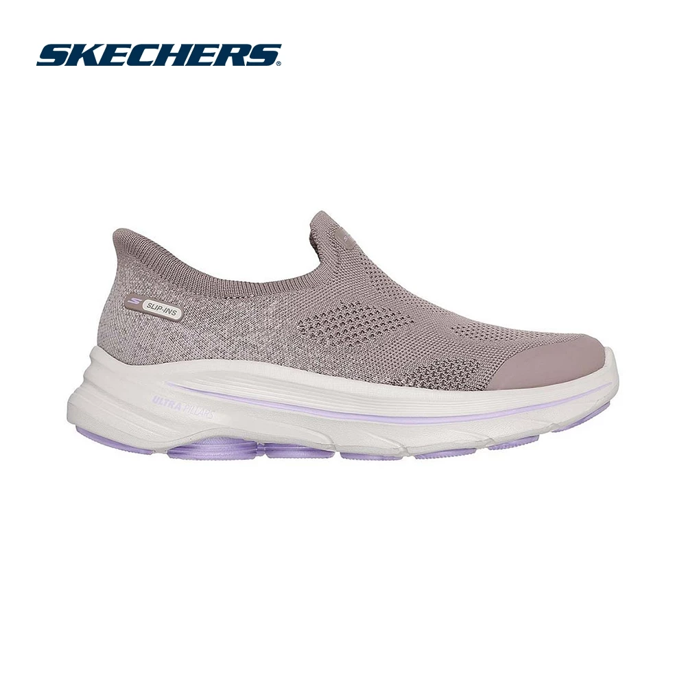Skechers สเก็ตเชอร์ส รองเท้าผู้หญิง Women Wide Fit GOwalk 8 GOwalk Shoes - 125926W-TPLV - Air-Cooled Goga Mat (latest)