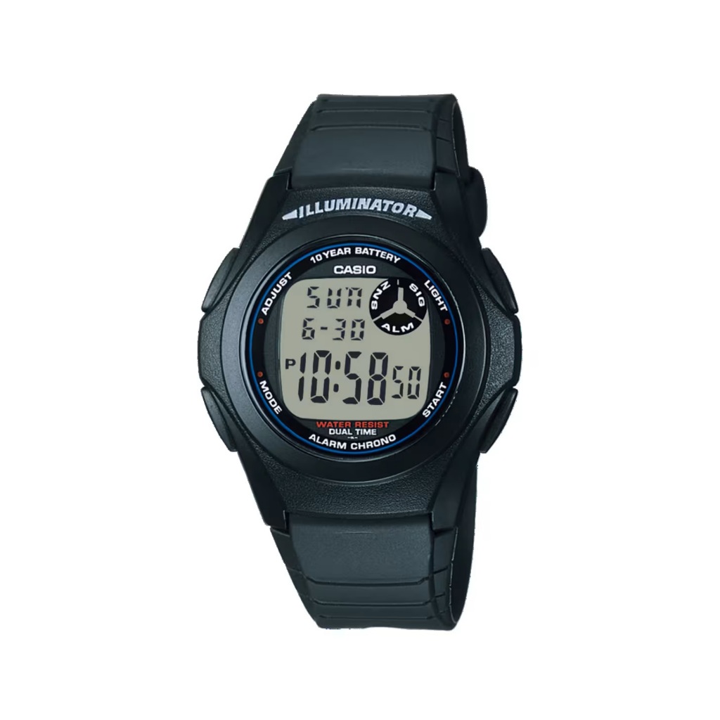 Casio นาฬิกาข้อมือ Unisex รุ่น F-200W-1ADF Watch Quartz