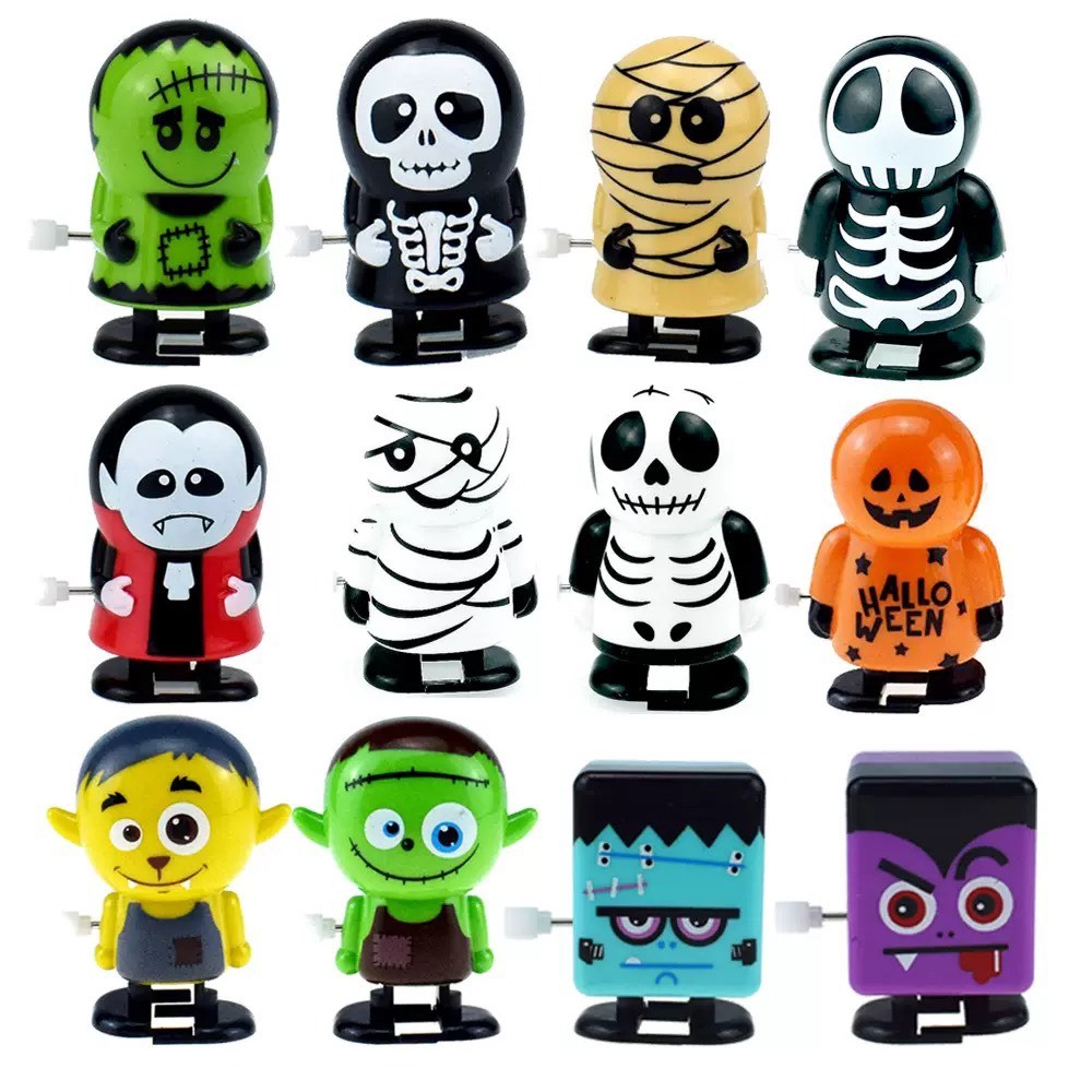 ตุ๊กตา Halloween ตุ๊กตาไขลาน zombie vampire mummy Frankenstein Halloween toys