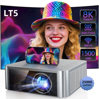 Projector Full HD 8K โปรเจคเตอร์ ความสว่างสูง 1500ANSI Finte…