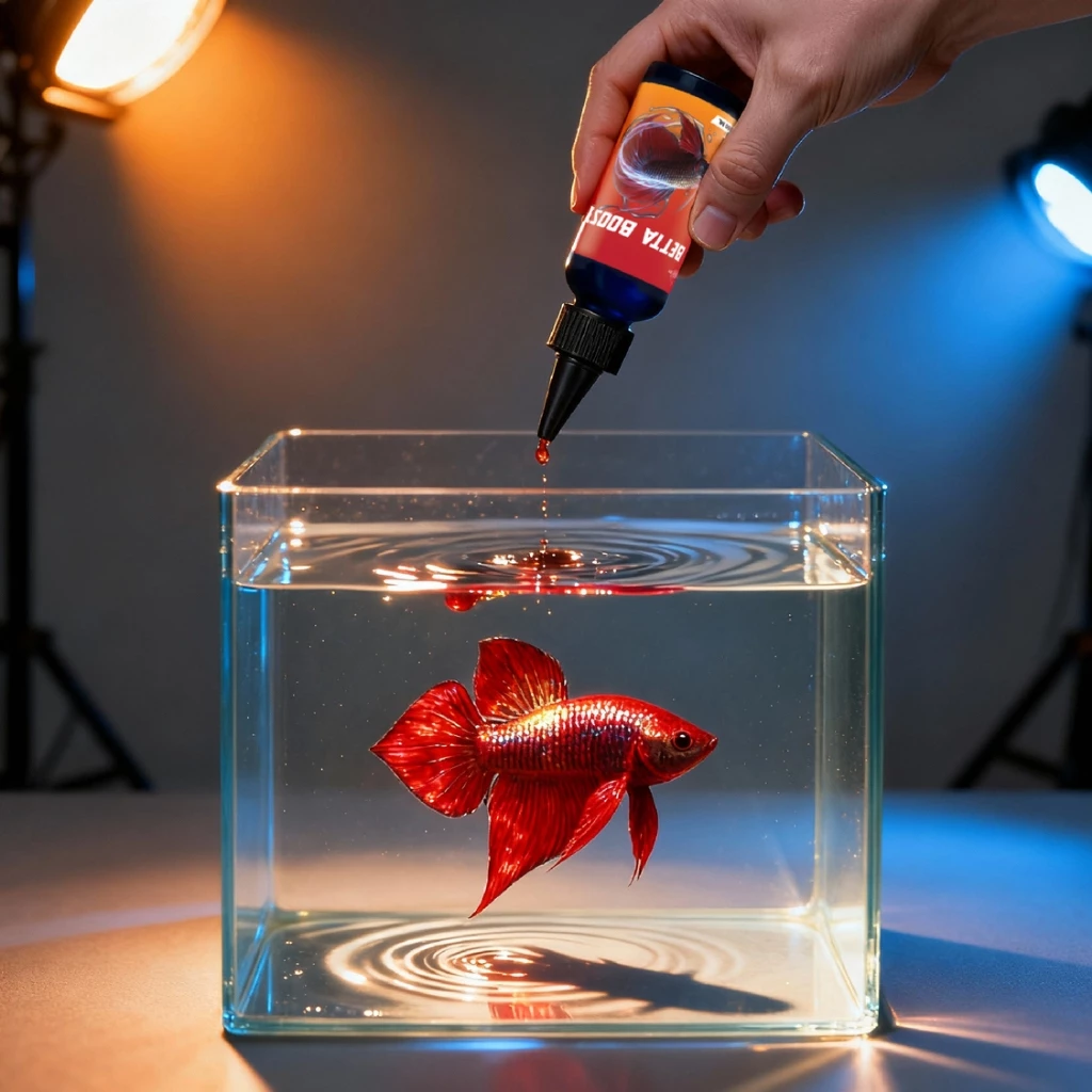 BETTA BOOST วิตามิน สำหรับปลากัดทุกสายพันธุ์  บำรุงสุขภาพโดยรวม ช่วยให้ครีบและเกล็ดแข็งแรง ว่ายน้ำตื่นตัว thumbnail 6