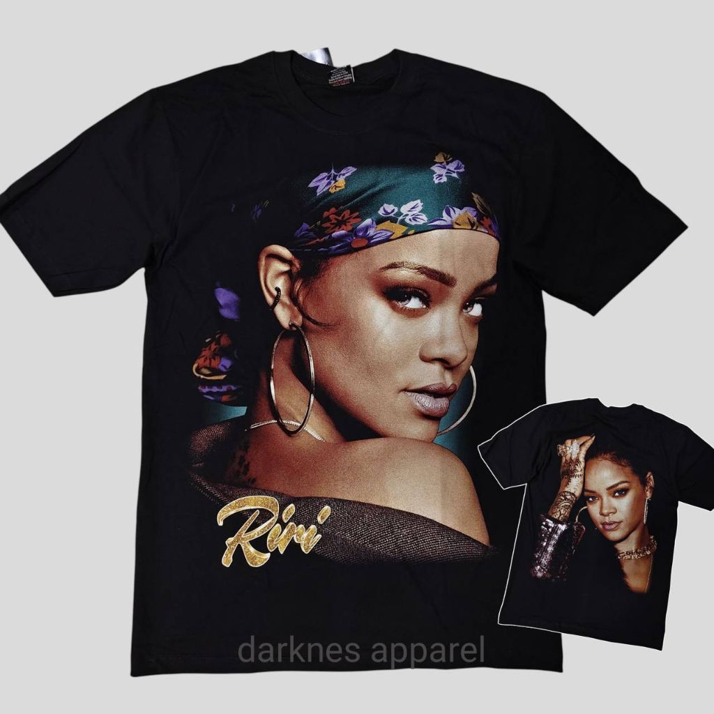 เสื้อยืดริฮันน่า rihanna ผ้าฝ้าย Cotton คุณภาพดี