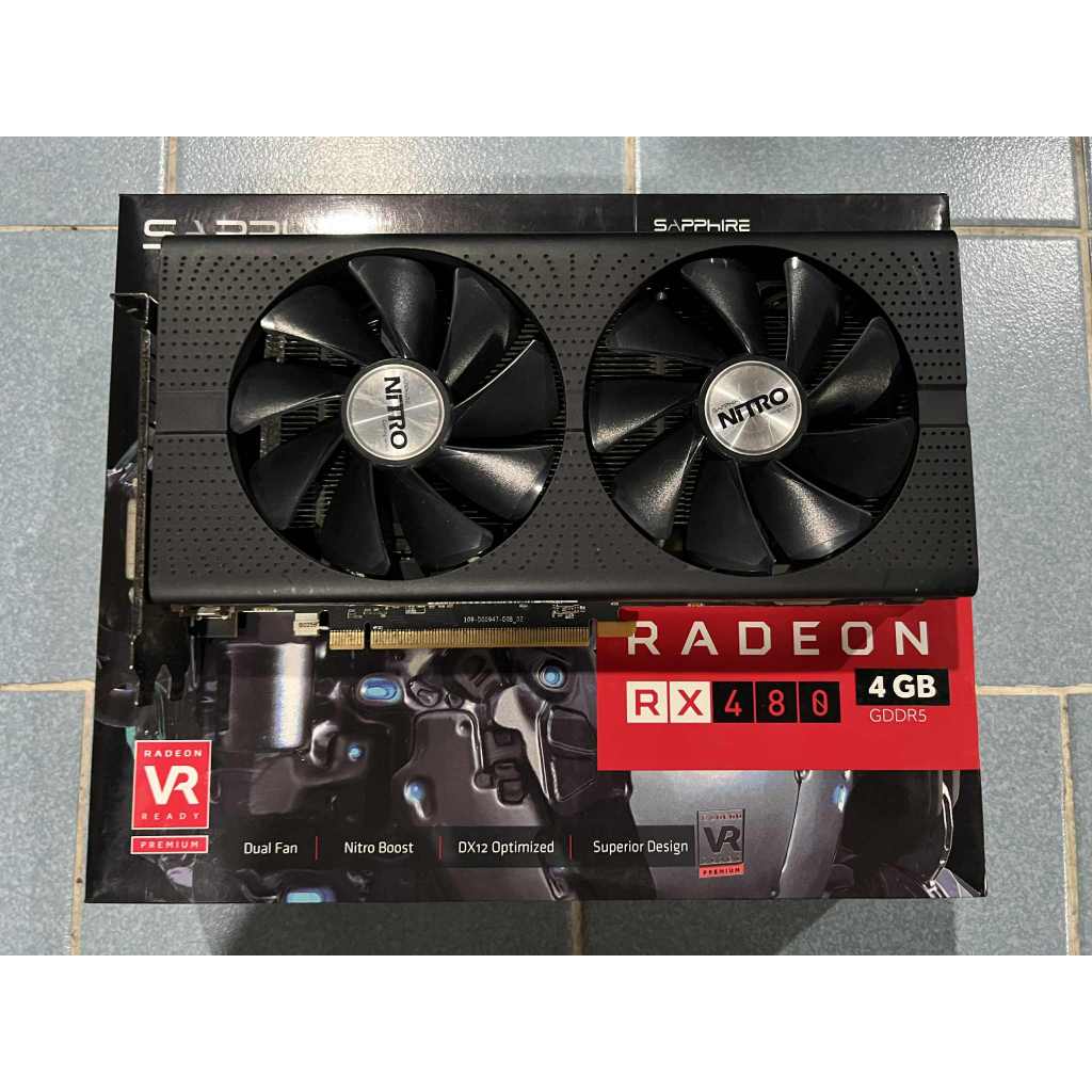 RX480 4GB Sapphire Nitro ราคาสุดคุ้ม