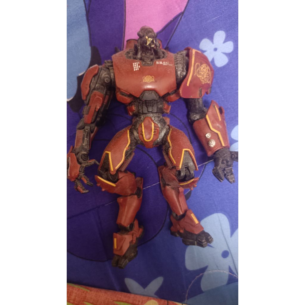 Crimson typhoon ตัวละครจาก Pacific rim มือ2 มีตำหนิเล็กน้อย(ไม่มีกล่อง)