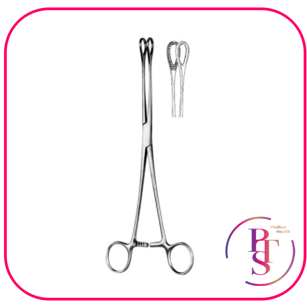 Foerster Sponge Forcep คีมจับสำลีและก๊อซ ยี่ห้อ EM / Hilbro ยาว 25 ซม.