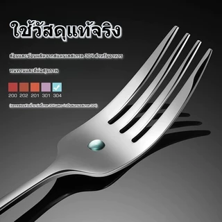 คุณภาพสูง ช้อนส้อมมีด ไม้พายปาดเค้ก ช้อนซุป เกาหลีแสตนเลส สําหรับร้านอาหาร สเต็ก หรูหรา High quanlity Western tableware