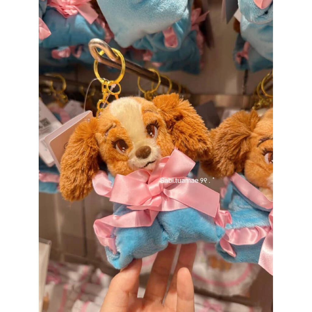 พวงกุญแจน้อง Lady ในผ้าห่ม 🐕🍓