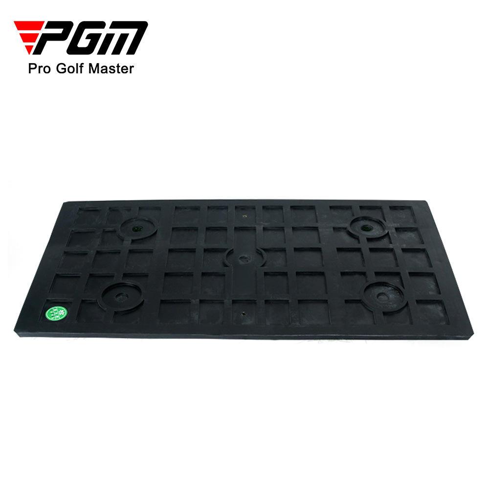 พรมซ้อมกอล์ฟ พื้นยางหนา เกาะพื้นได้ดี PGM หญ้าเทียม+หญ้าเรียบ (DJD005) - รูปที่ 4