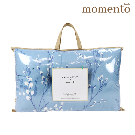 MOMENTO หมอนสุขภาพลอร่า แอชลีย์ ลดความเมื่อยล้า 17X27 นิ้ว (คละสี)