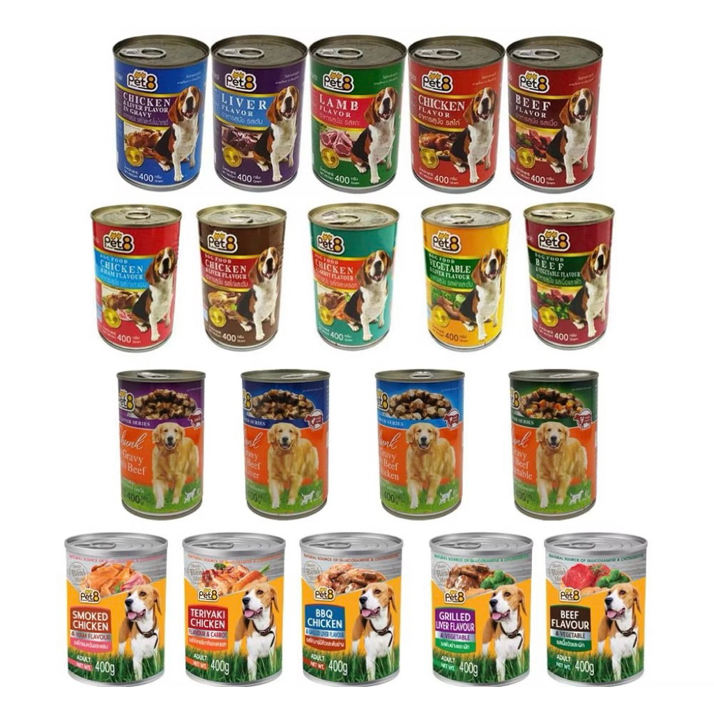 Pet8 อาหารสุนัข 400g