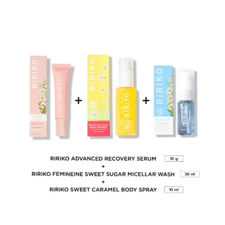 เซตคลั่งรัก RIRIKO SERUM 10 ml + Faminine Wash 30 ml + RIRIKO BODY SPRAY 10 ML