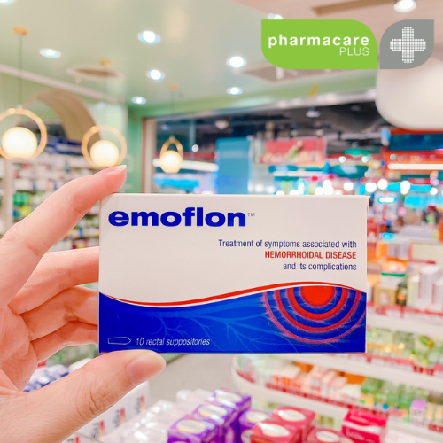 EMOFLON 10 RECTAL SUPPOSITORIES