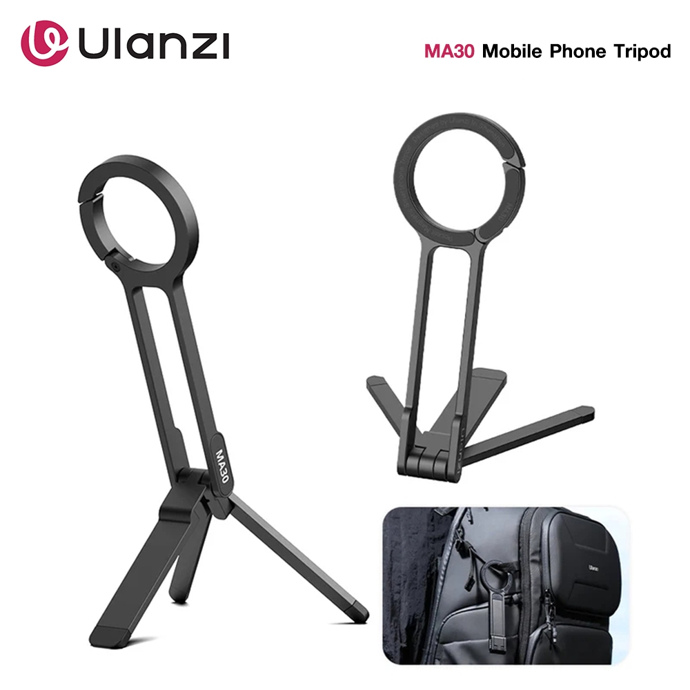 Ulanzi MA30 Carabiner-Mounted Phone Tripod พร้อมส่ง