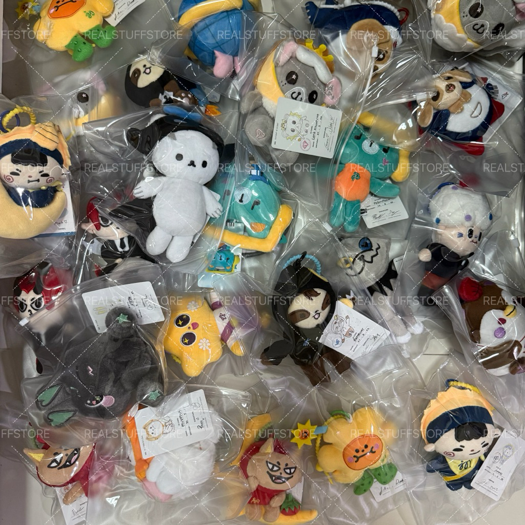 พร้อมส่ง  DOLL KEYCHAIN | Wesley Jummo Domiia Tomafox Permpoon Sumruay Muvmuv NilkNhake