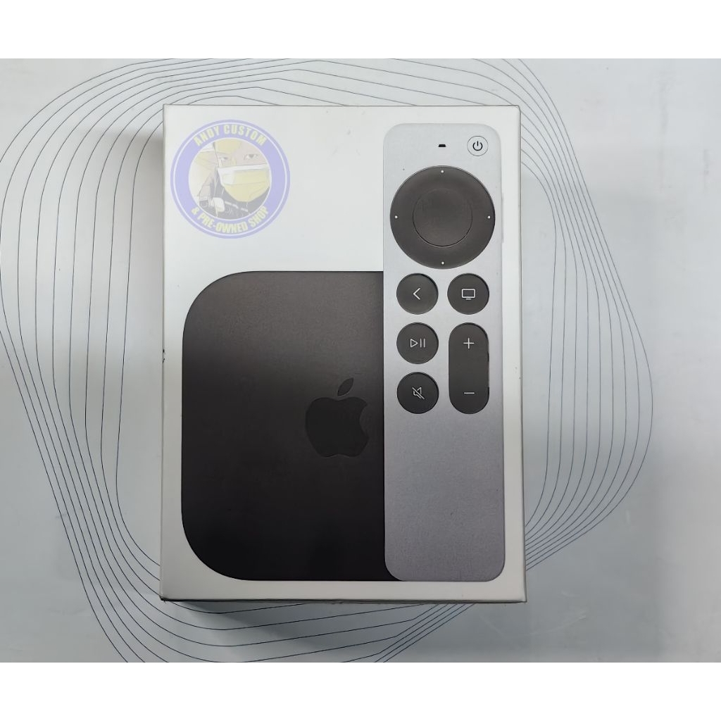 Apple TV 4k 128GB Wifi Ethernet มือสอง ใช้งานน้อย