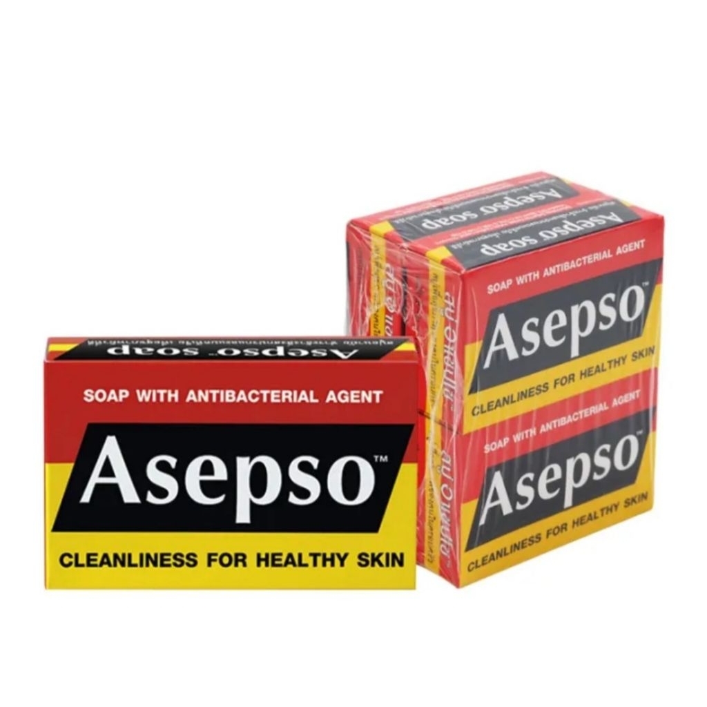 สบู่อาเซปโซ (Asepso) 80กรัม ×4 ก้อน