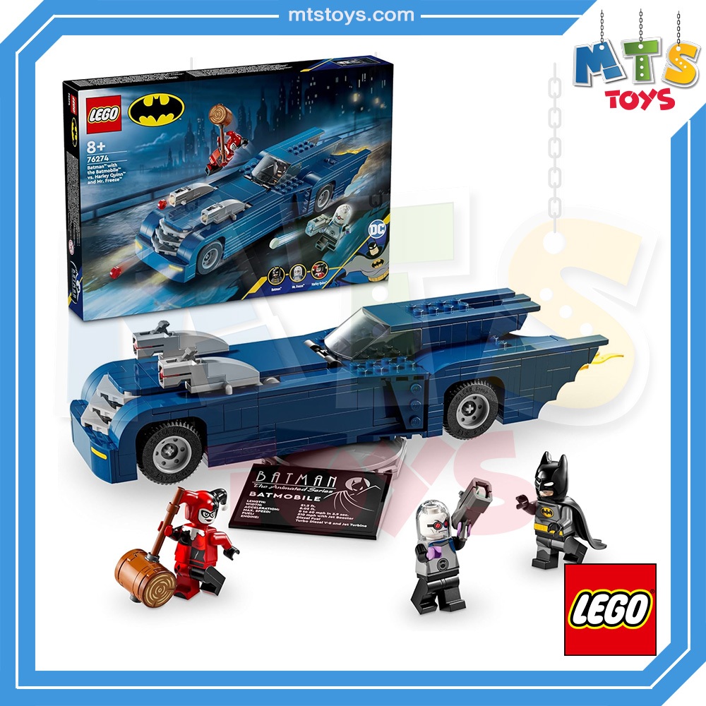 **MTS Toys**Lego 76274 DC Comics Super Heroes : Batman the Batmobile vs Harley Quinn and Mr. Freeze เลโก้