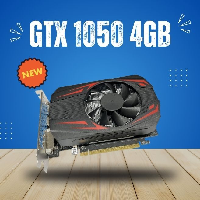 VGA การ์ดจอ NVIDIA  GEFORCE GTX1050 4G DDR5