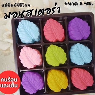 แม่พิมพ์ซิลิโคน ทำวุ้น ขนมชั้น ทำขนมต่างๆ ใบไม้ มอนสเตอร่า