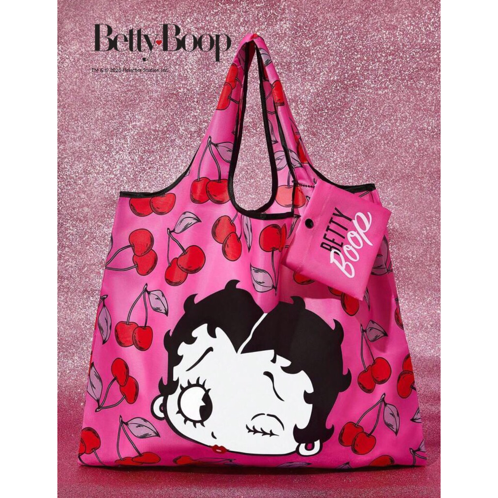 [พร้อมส่ง🇹🇭] ถุงผ้าพับได้ Betty Boop™️ มีหลายแบบให้เลือก