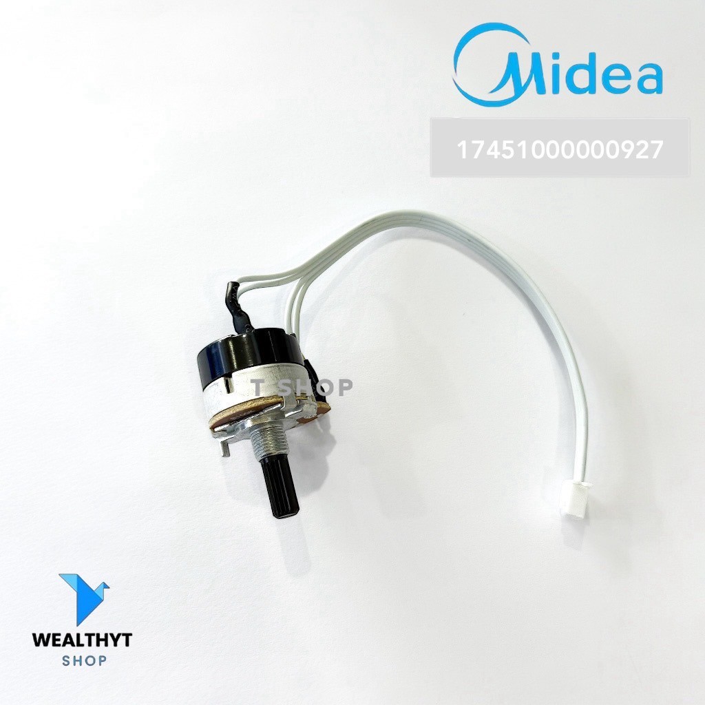 17451000000927 วอลลุ่มเครื่องทำน้ำอุ่น Midea (100K) อะไหล่เครื่องทำน้ำอุ่น ของแท้ศูนย์