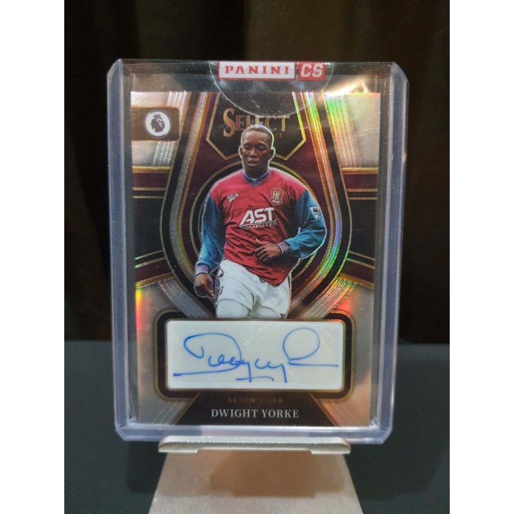 2022-23 PANINI - SELECT PREMIER LEAGUE SOCCER : DWIGHT YORKE / ASTON VILLA