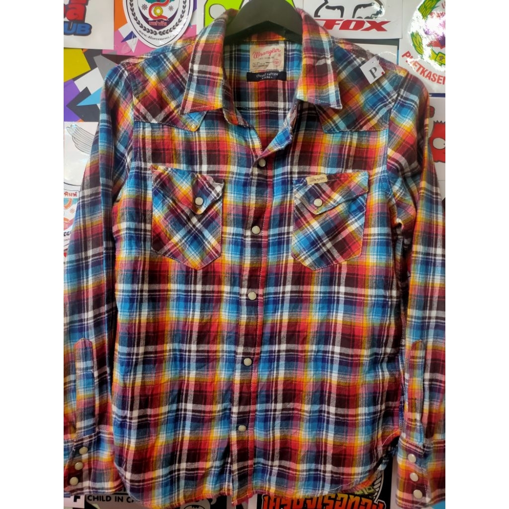 เสื้อWranglerเชิ้ตรอบอก36,37นิ้วwrangler